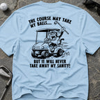 MONKEY SANITY Golf T-Shirt
