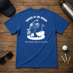 Retro style sarcastic 13th hole funny Grim Reaper golf shirt
