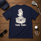 Parody golf shirt, of the old style chicken egg machines from back in the day. 