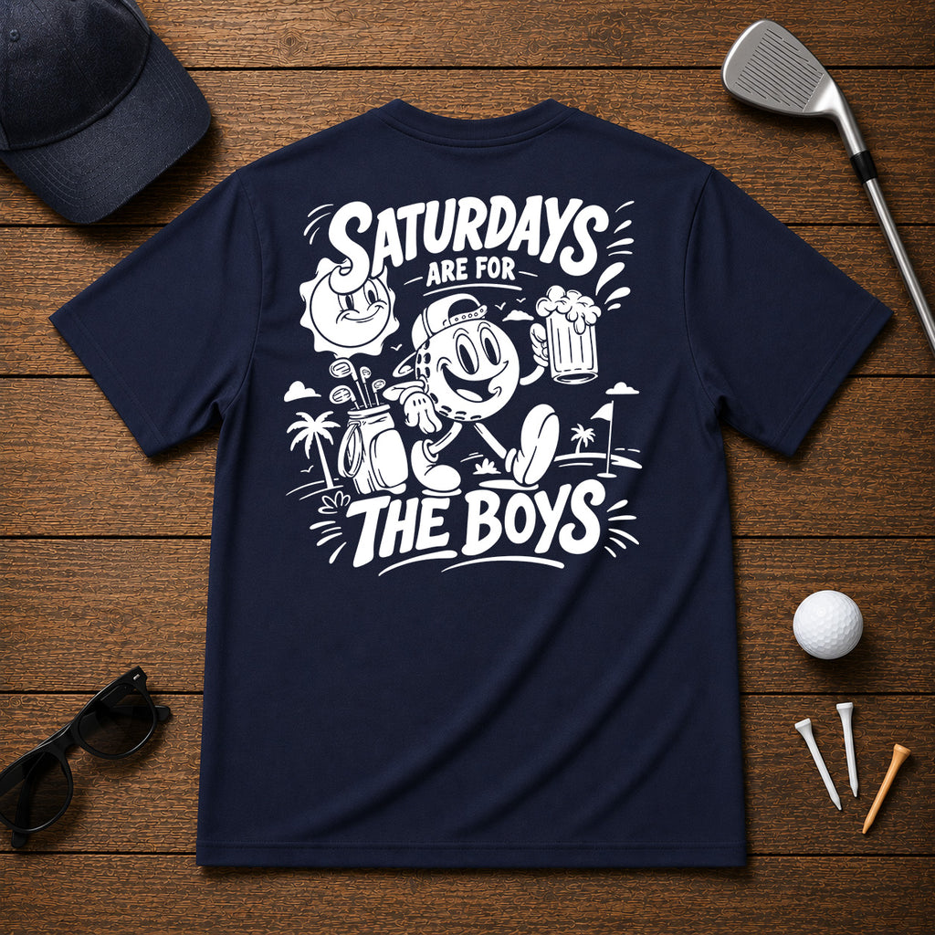 Funny golf shirt for men, who are about drinking and enjoying a day on the golf course with friends.