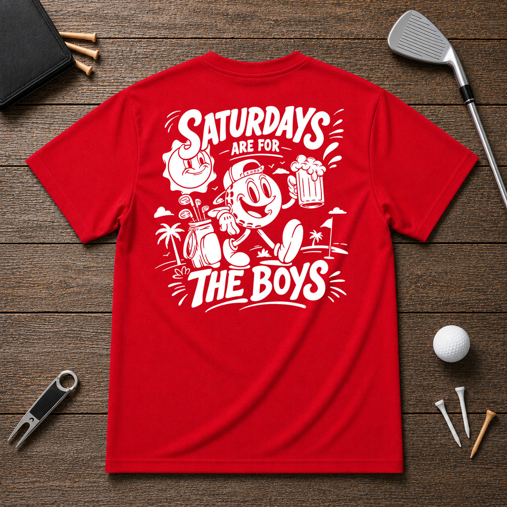 Funny golf shirt for men, who are about drinking and enjoying a day on the golf course with friends.
