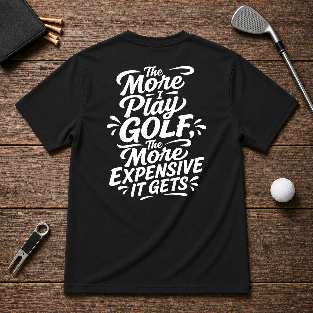 Funny sarcastic saying golf shirt