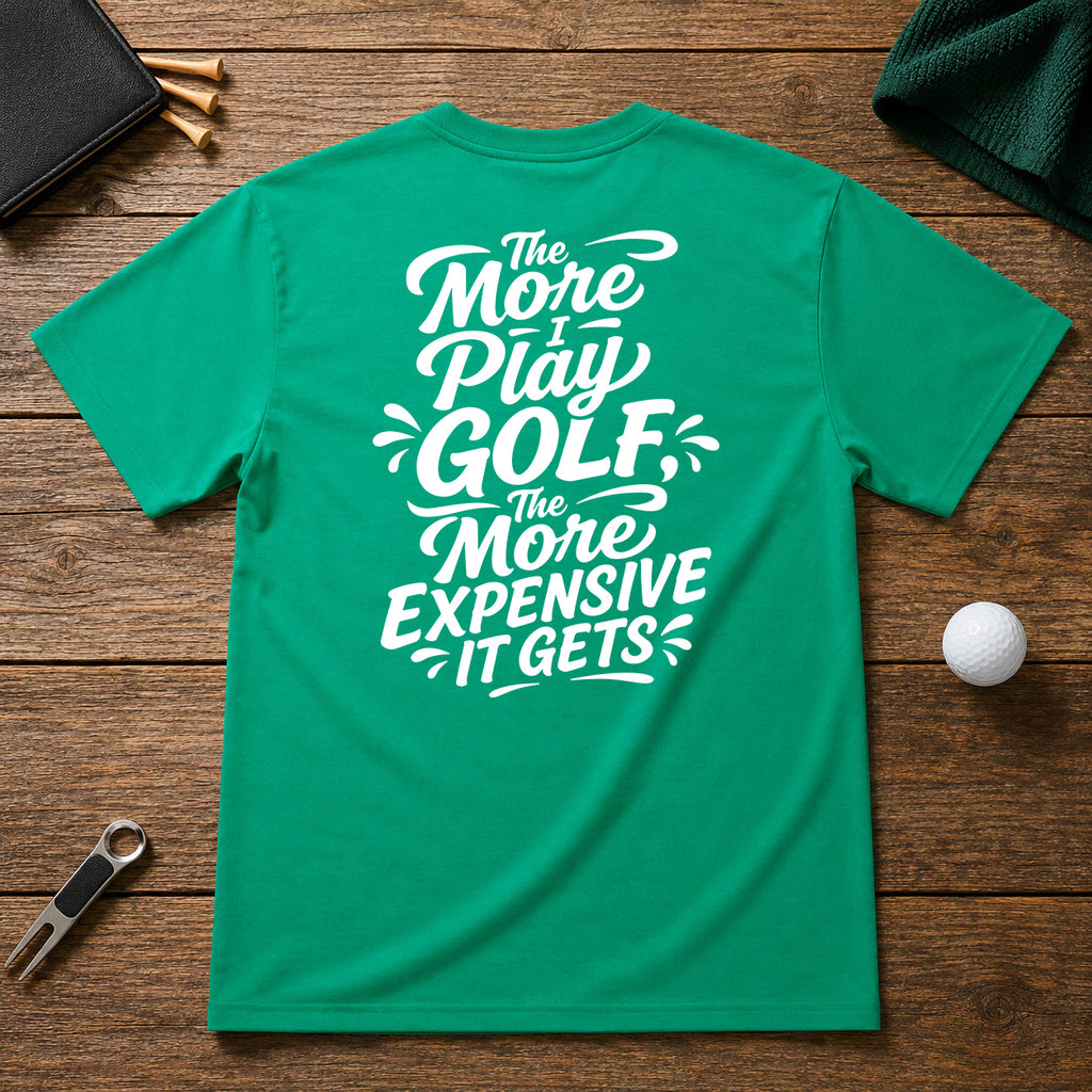Funny sarcastic saying golf shirt