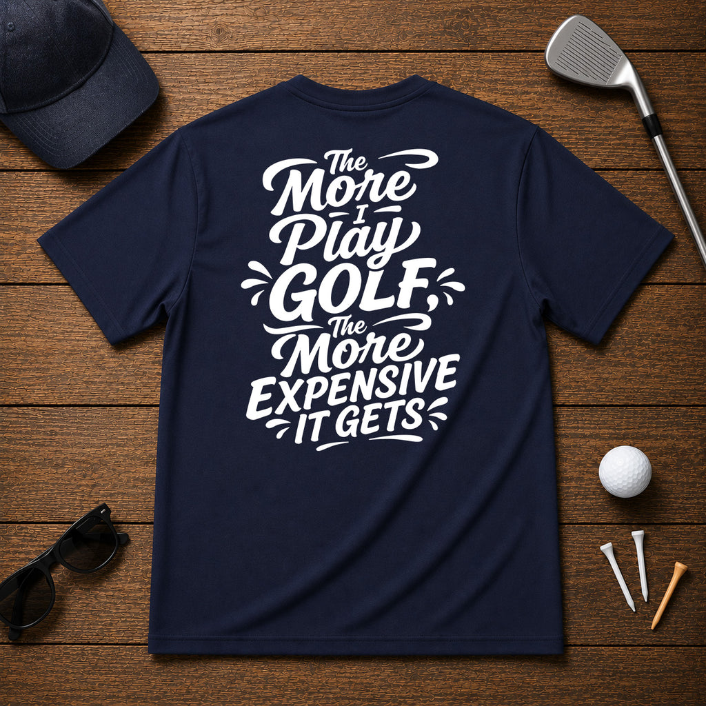 Funny sarcastic saying golf shirt