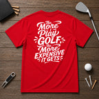 Funny sarcastic saying golf shirt