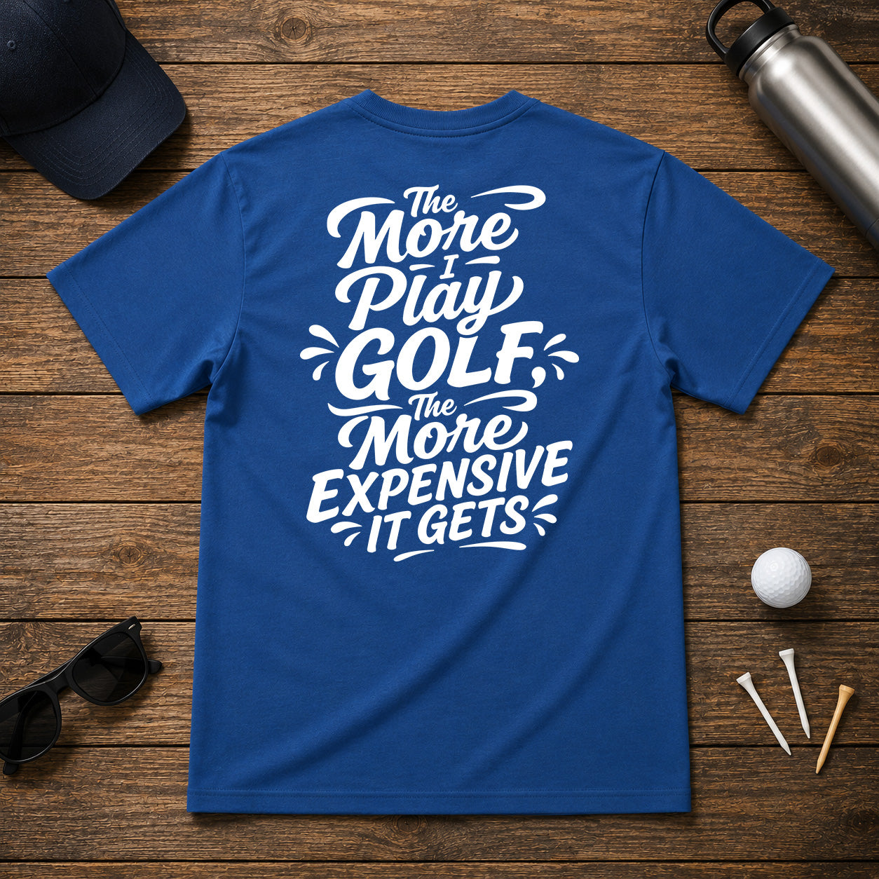 Funny sarcastic saying golf shirt