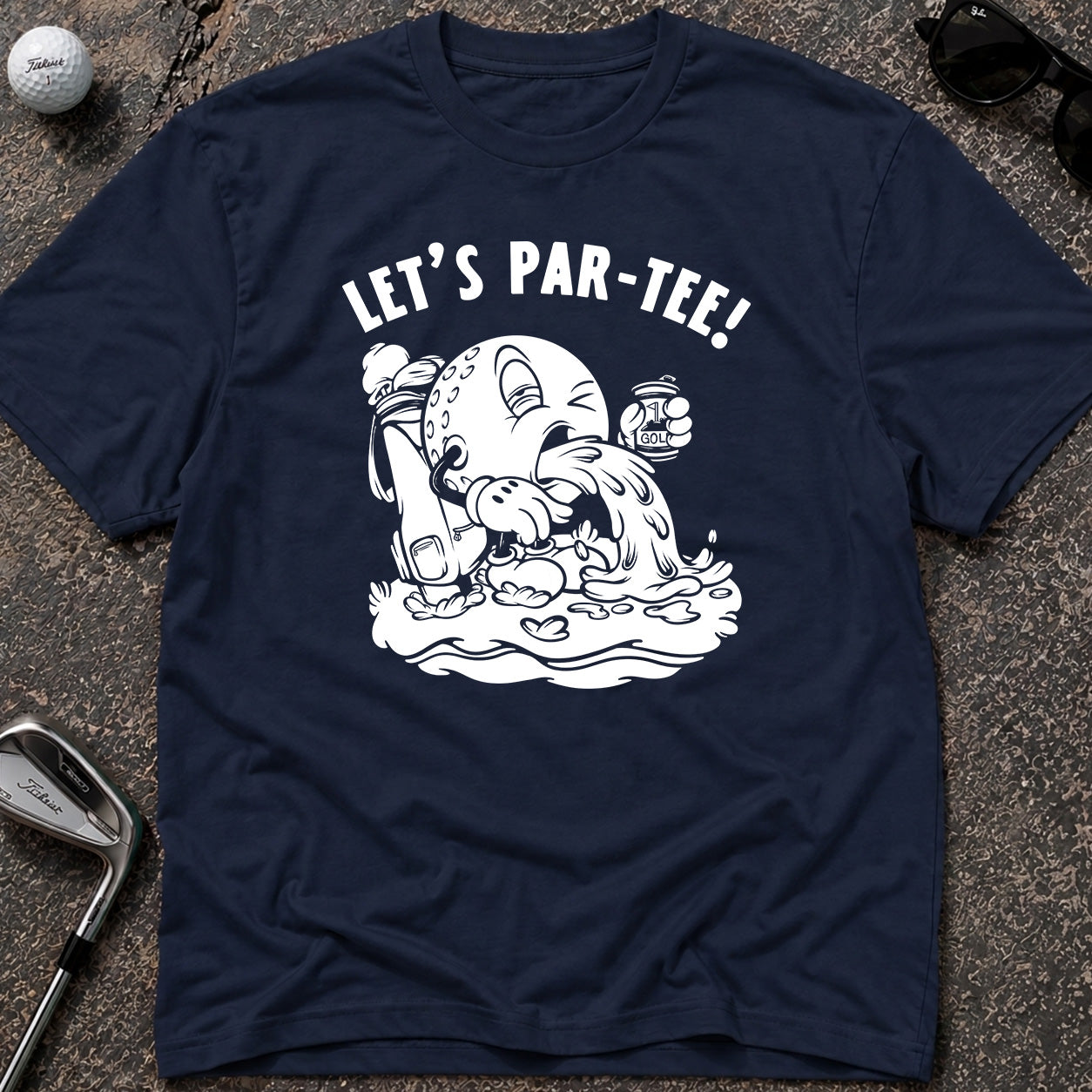 LET'S PARTY Golf T-Shirt