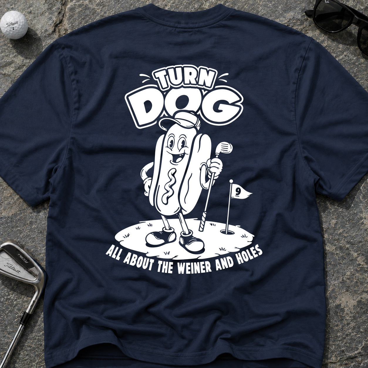 TURN DOG Golf T-Shirt
