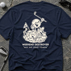 WEEKEND DESTROYER Golf T-Shirt