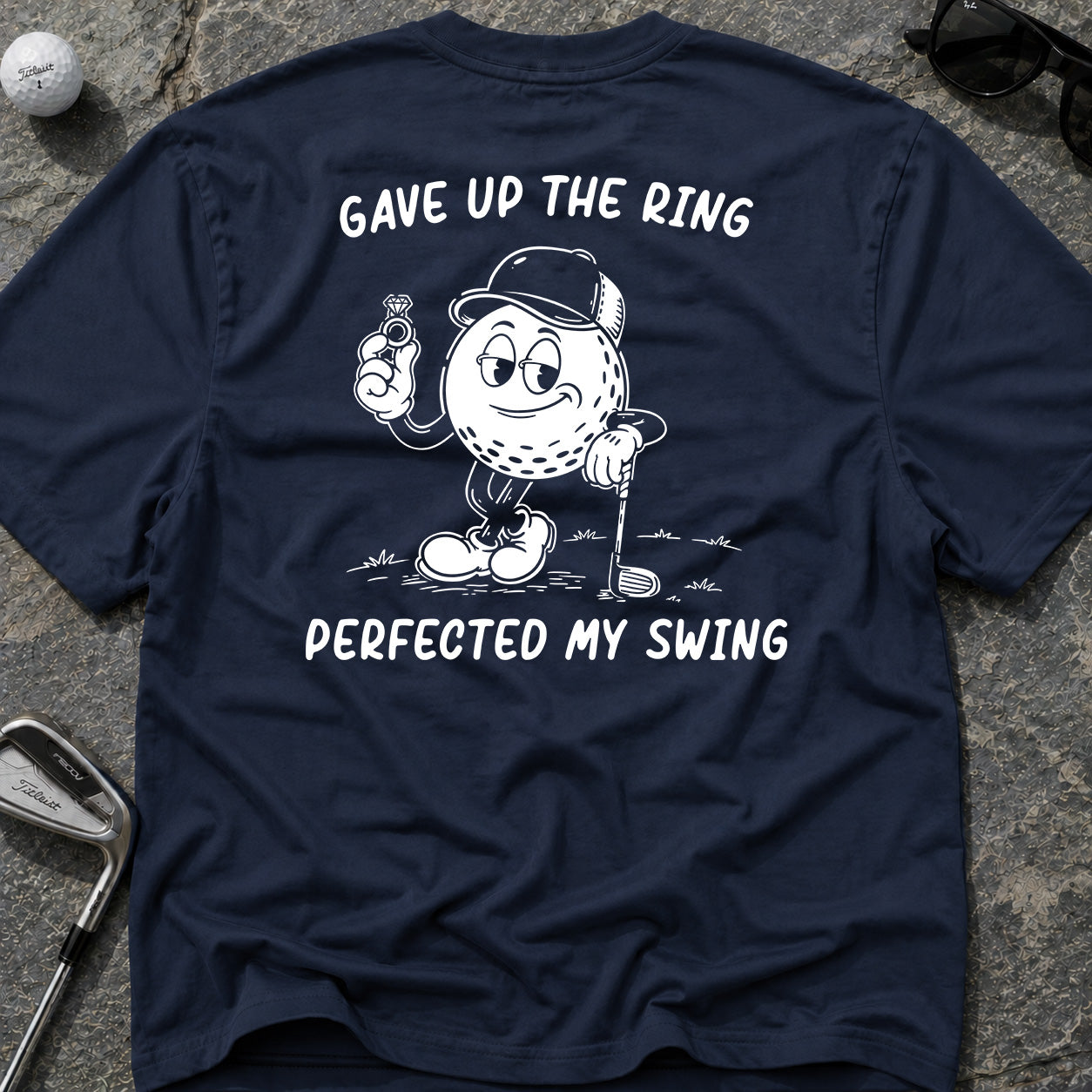 GAVE UP THE RING Golf T-Shirt