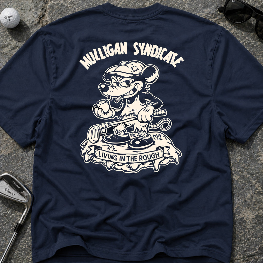 LIVING IN THE ROUGH Golf T-Shirt