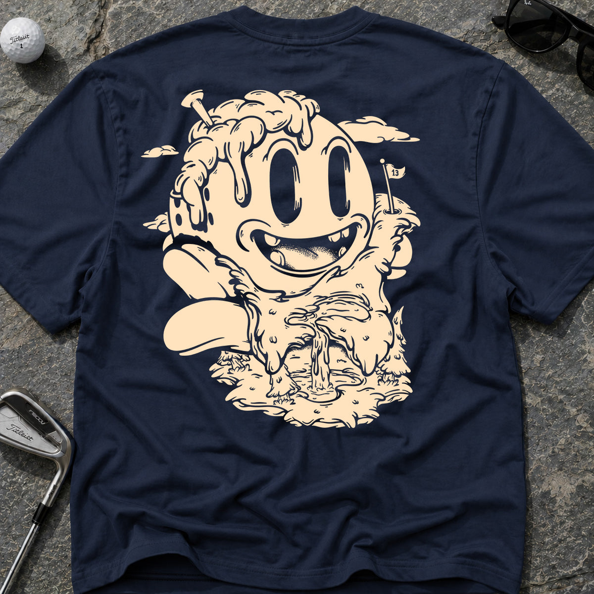 GOLF ON THE BRAIN Golf T-Shirt