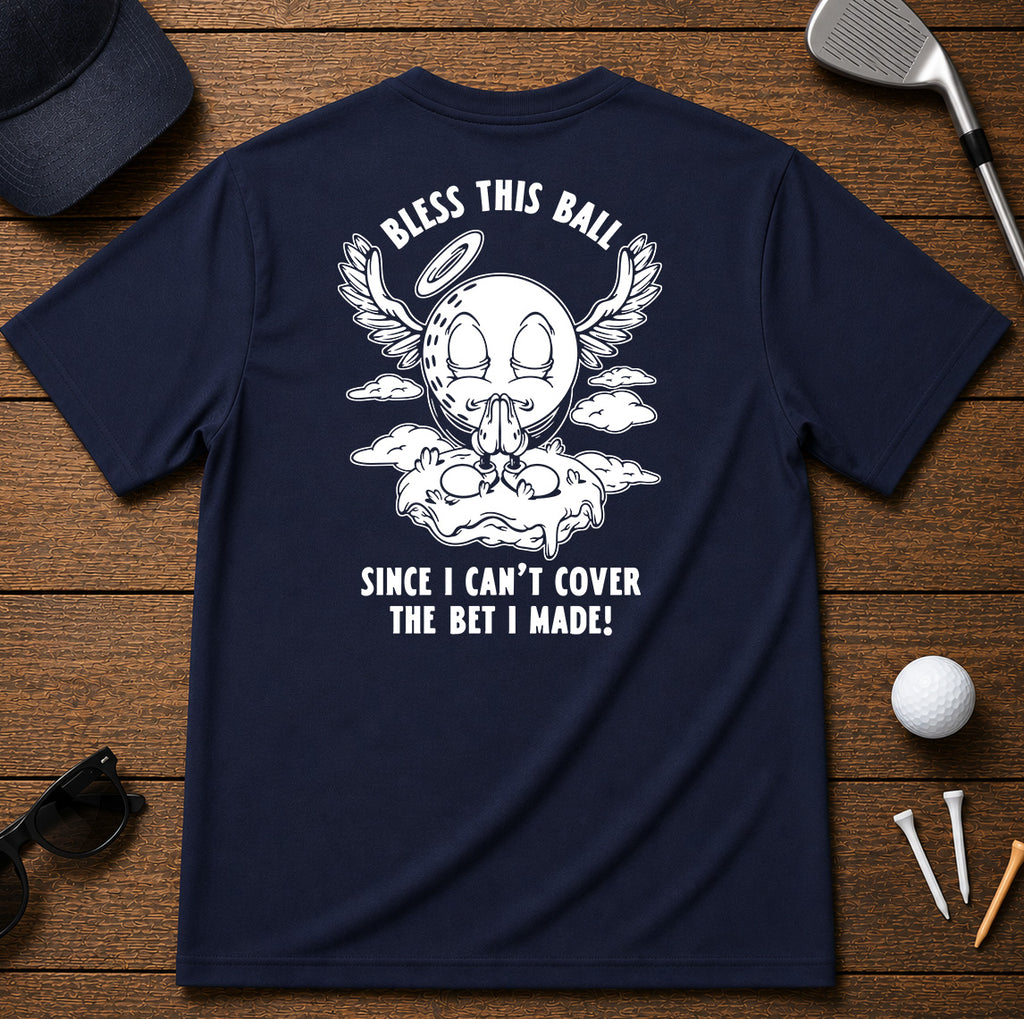 Bless This Ball Golf T-Shirt