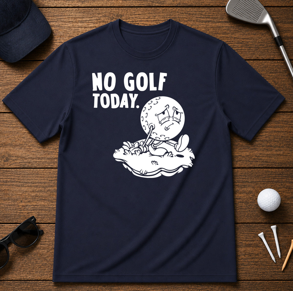 No Golf Today Golf T-Shirt
