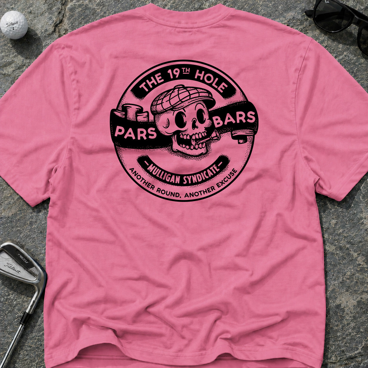 PARS AND BARS Golf T-Shirt