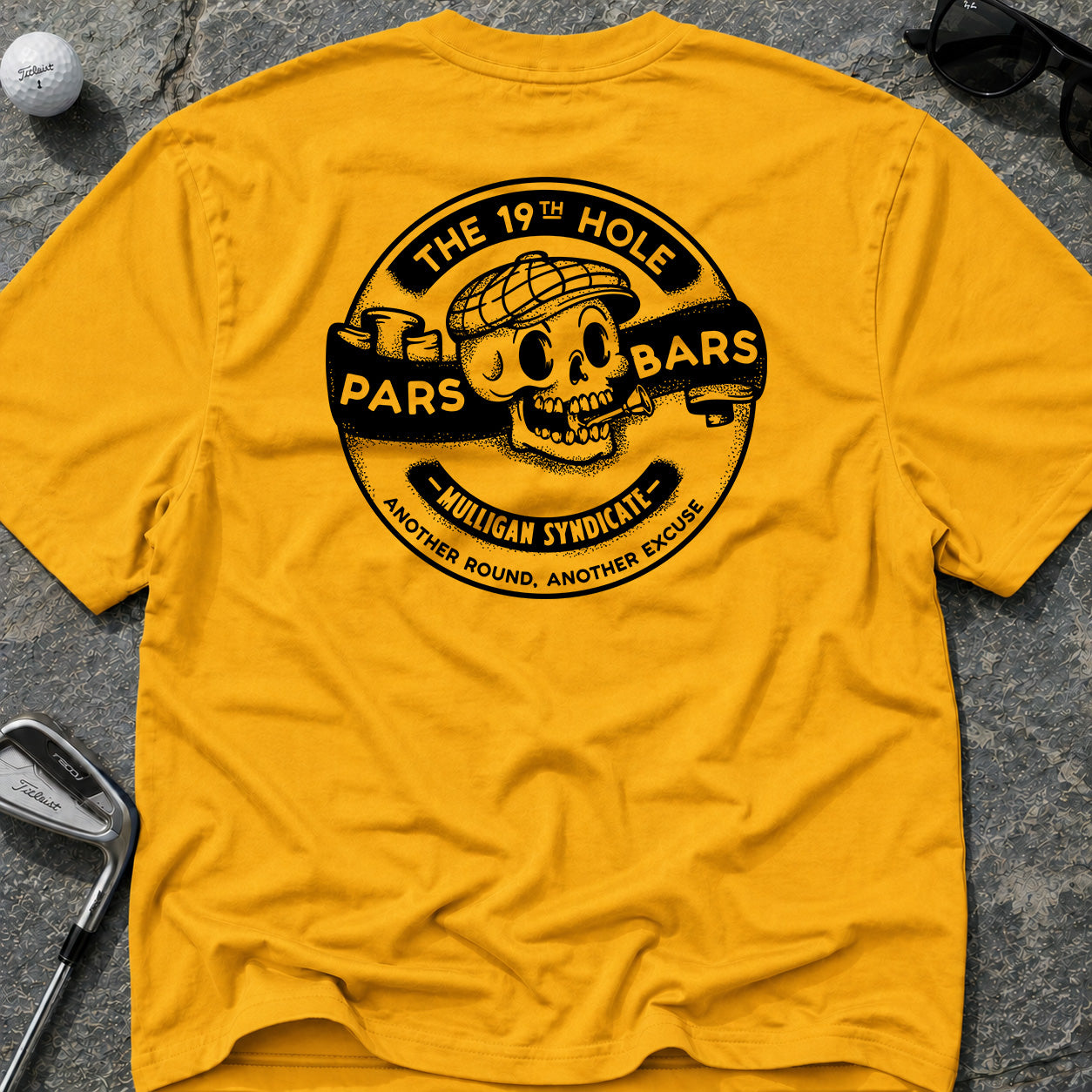 PARS AND BARS Golf T-Shirt