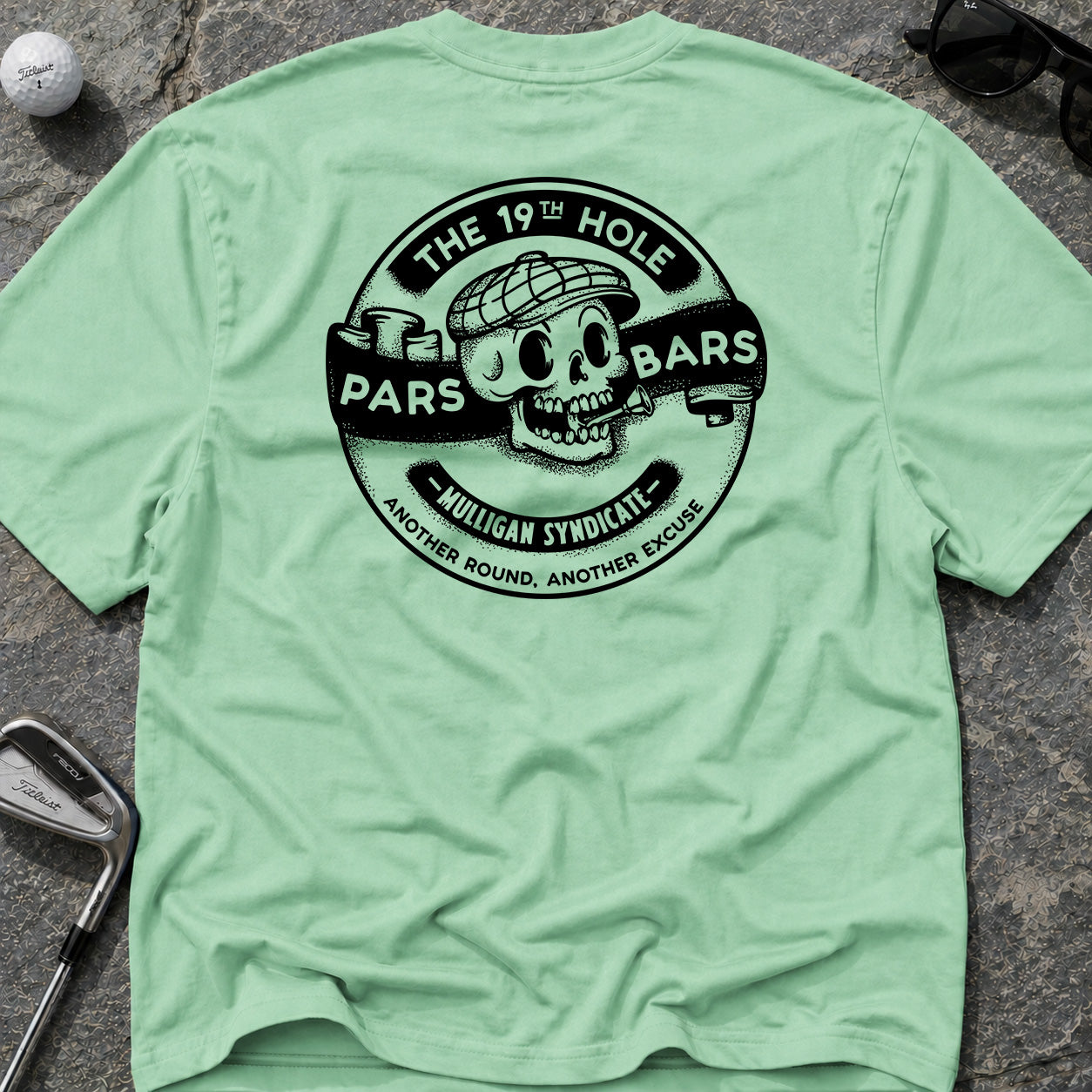 PARS AND BARS Golf T-Shirt