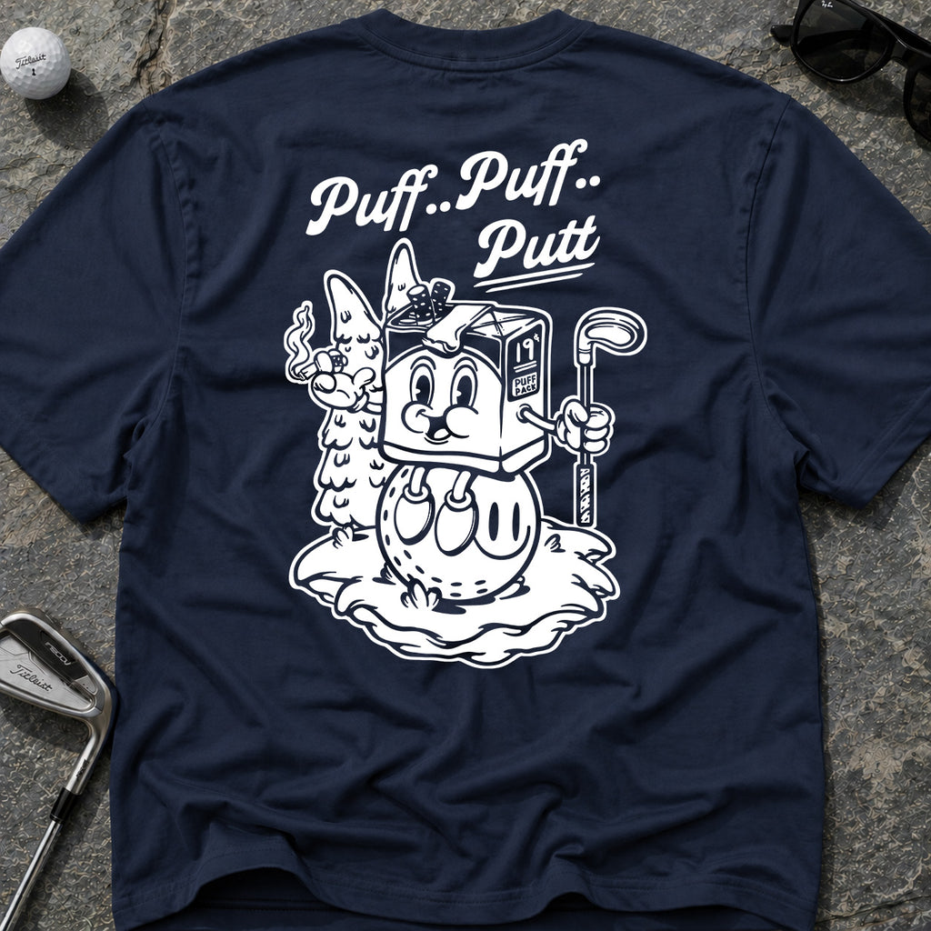 PUFF PUFF PUTT Golf T-Shirt