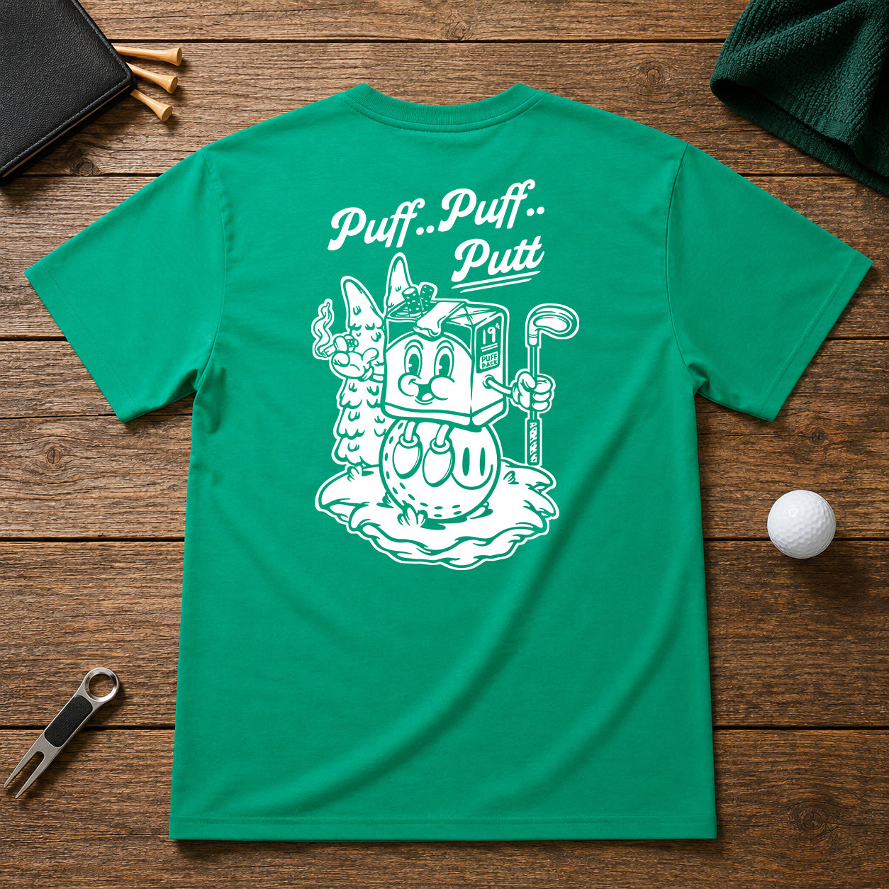 Golf Shirt For Smokers On The Course