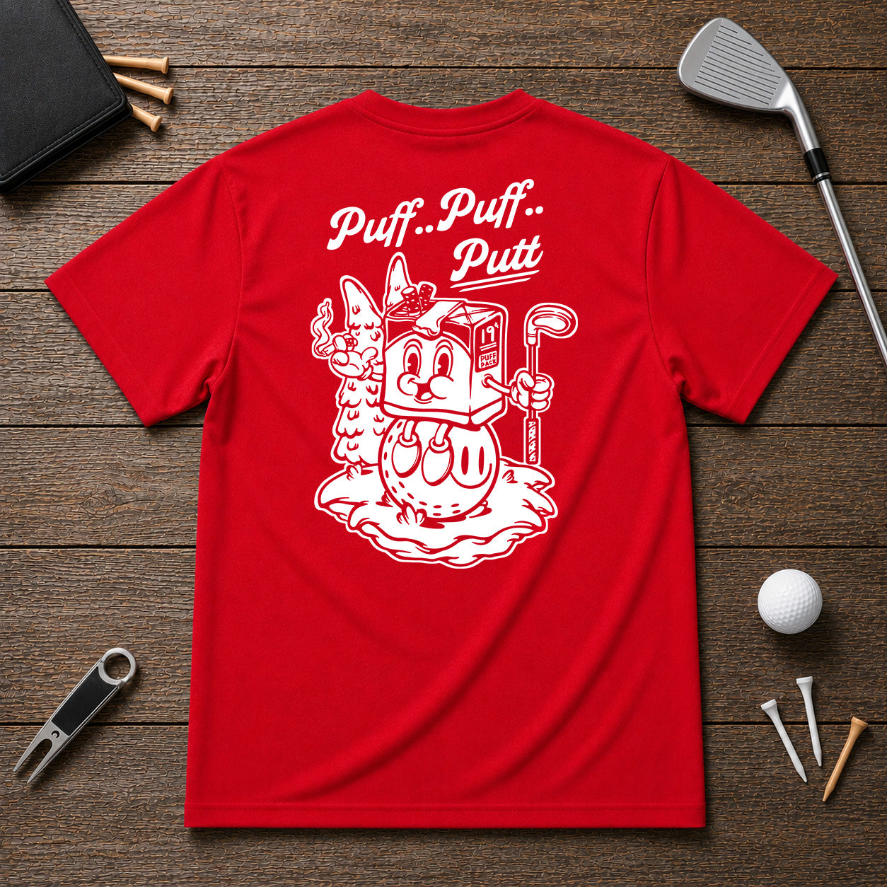 Golf Shirt For Smokers On The Course