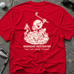 WEEKEND DESTROYER Golf T-Shirt