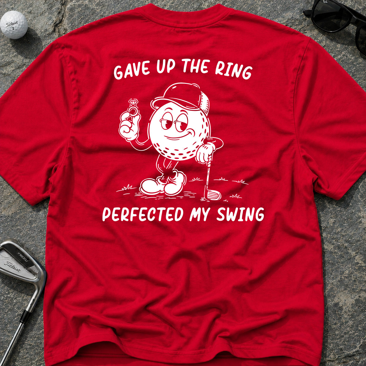 GAVE UP THE RING Golf T-Shirt