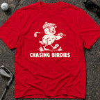 CHASING BIRDIES CREAM Golf T-Shirt