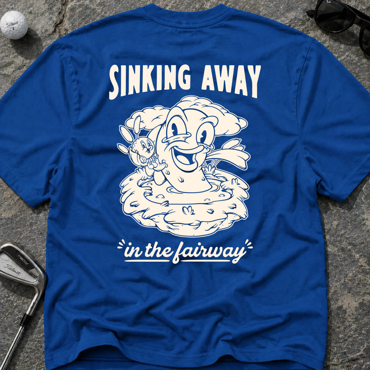 SINKING AWAY Golf T-Shirt