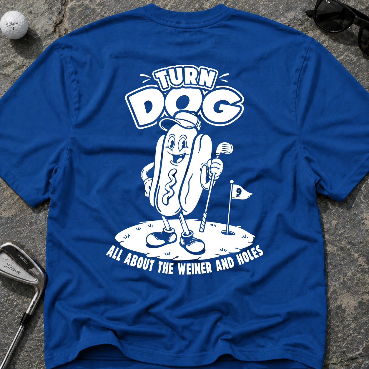 TURN DOG Golf T-Shirt