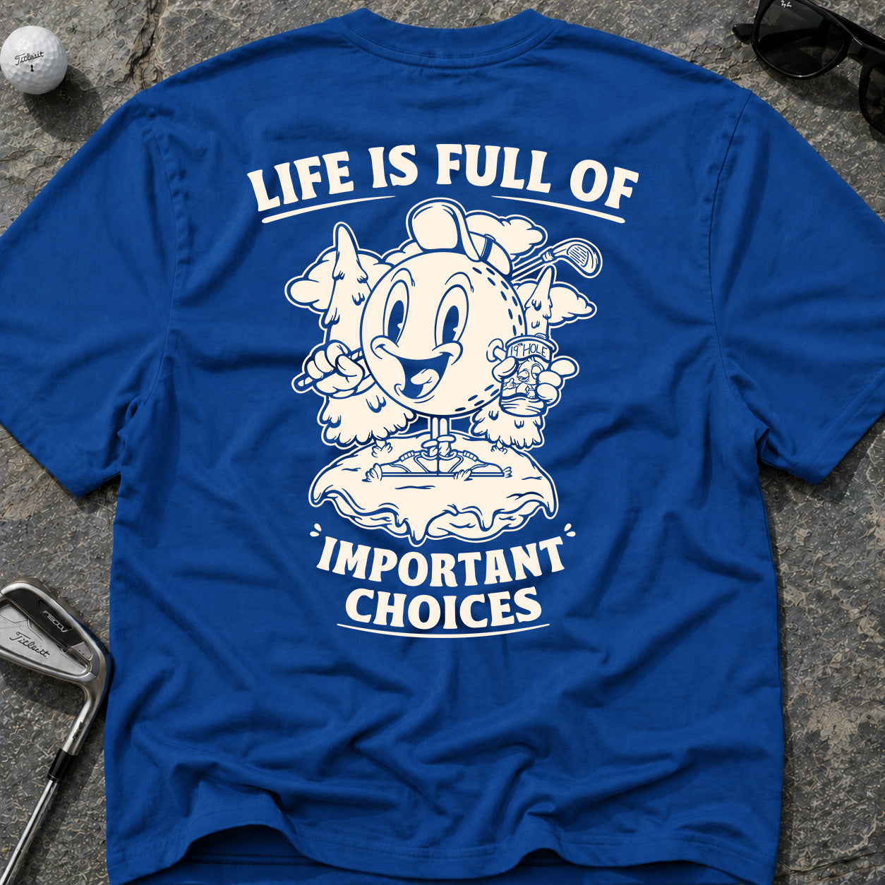 IMPORTANT CHOICES Golf T-Shirt