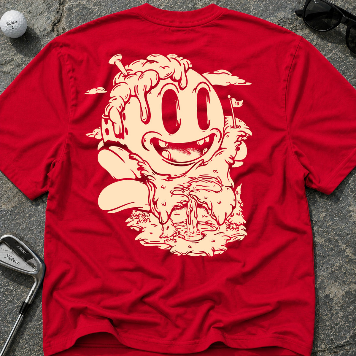 GOLF ON THE BRAIN Golf T-Shirt