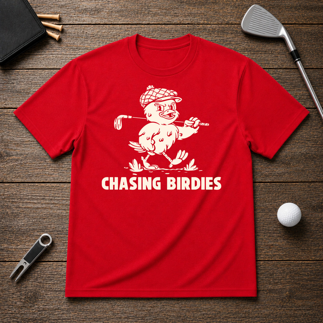 CHASING BIRDIES OG Golf T-Shirt