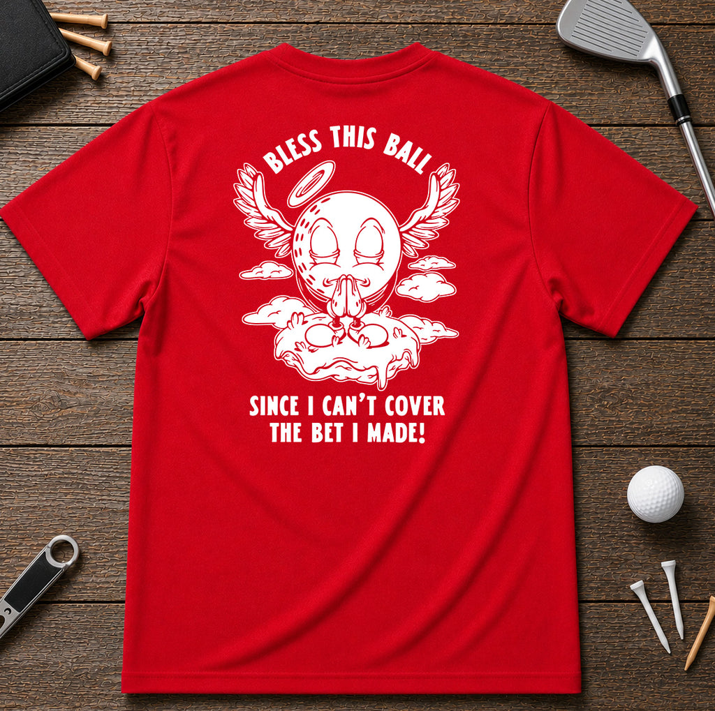 Bless This Ball Golf T-Shirt