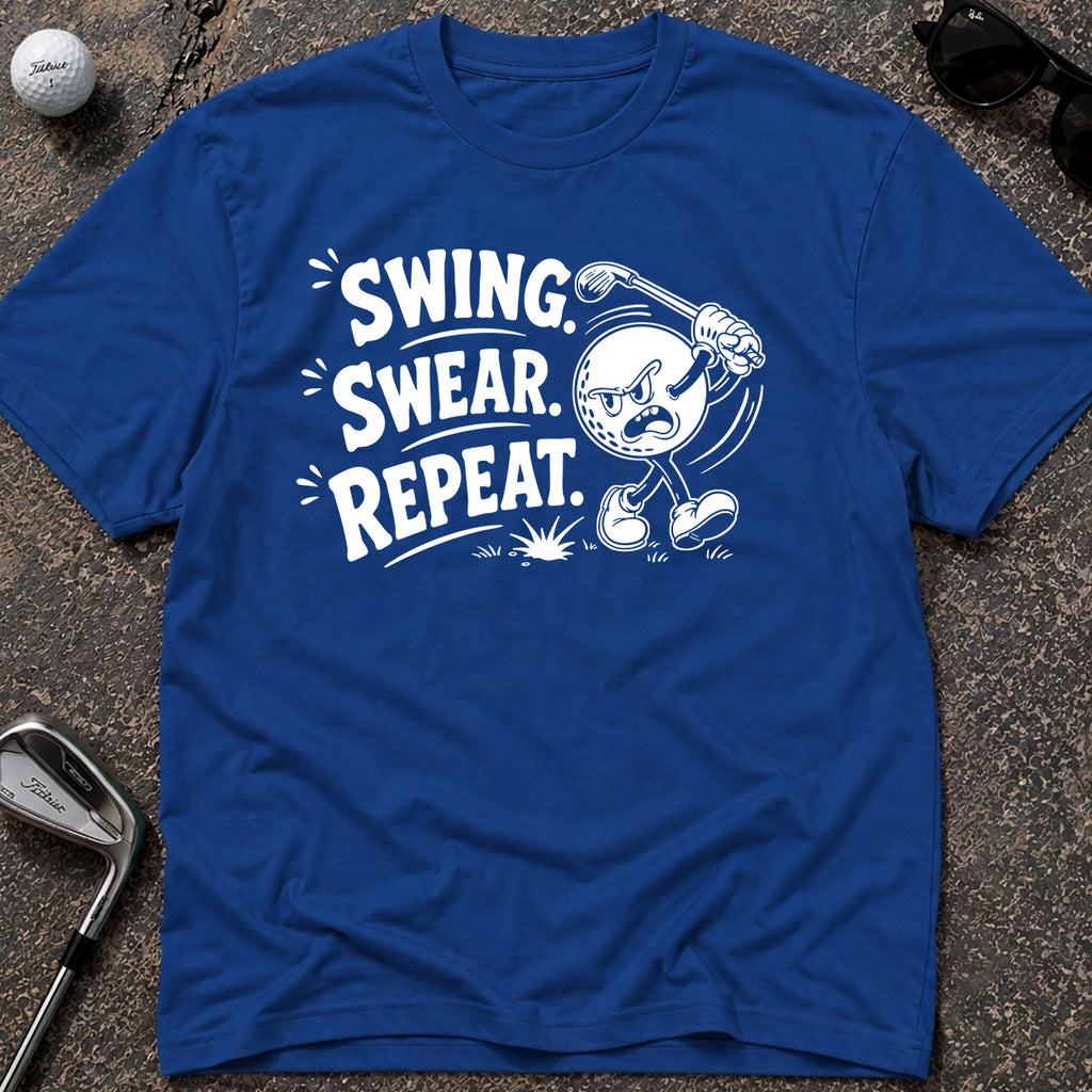 SWING SWEAR REPEAT Golf T-Shirt