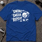 SWING SWEAR REPEAT Golf T-Shirt