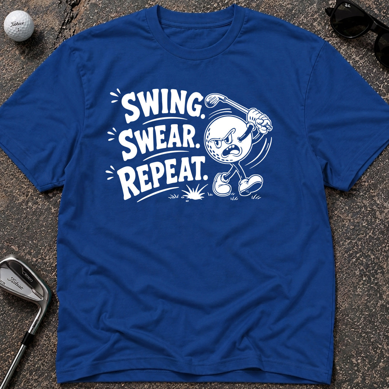 SWING SWEAR REPEAT Golf T-Shirt