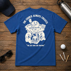 Dark Shallows- Funny golfer water hazard t-shirt. For the golfer that always tends to find the water hazard, and can't catch a break on the golf course.