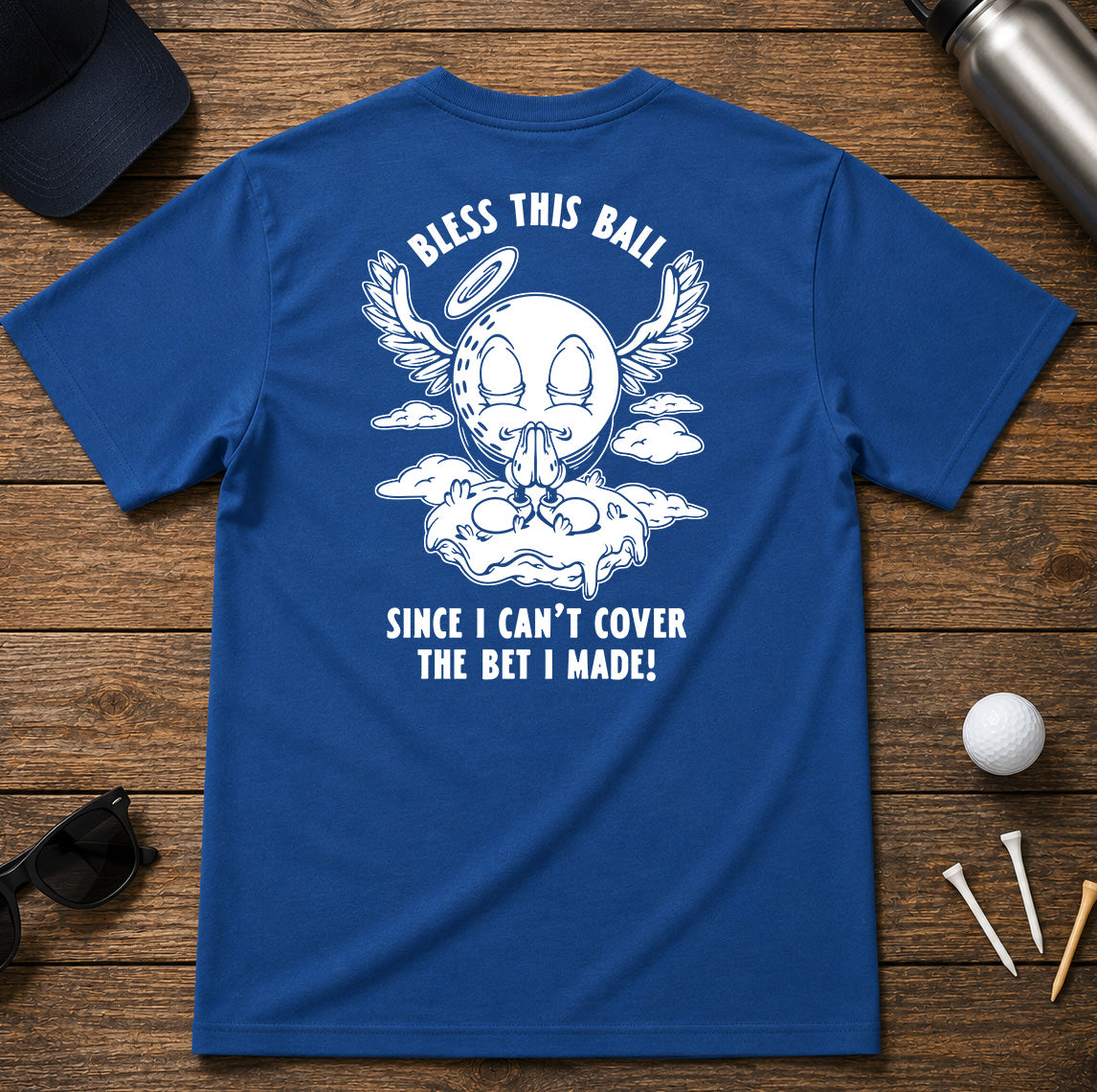 Bless This Ball Golf T-Shirt