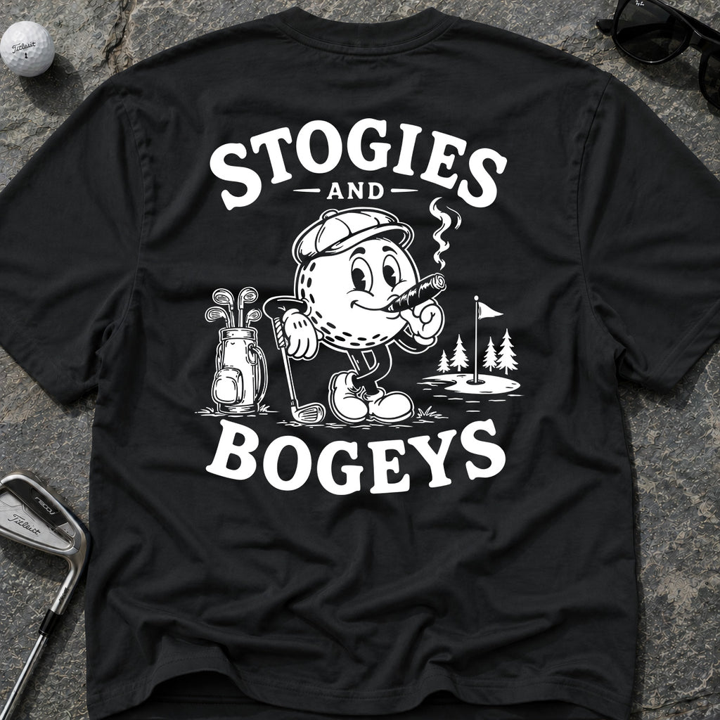 STOGIES AND BOGEYS Golf T-Shirt