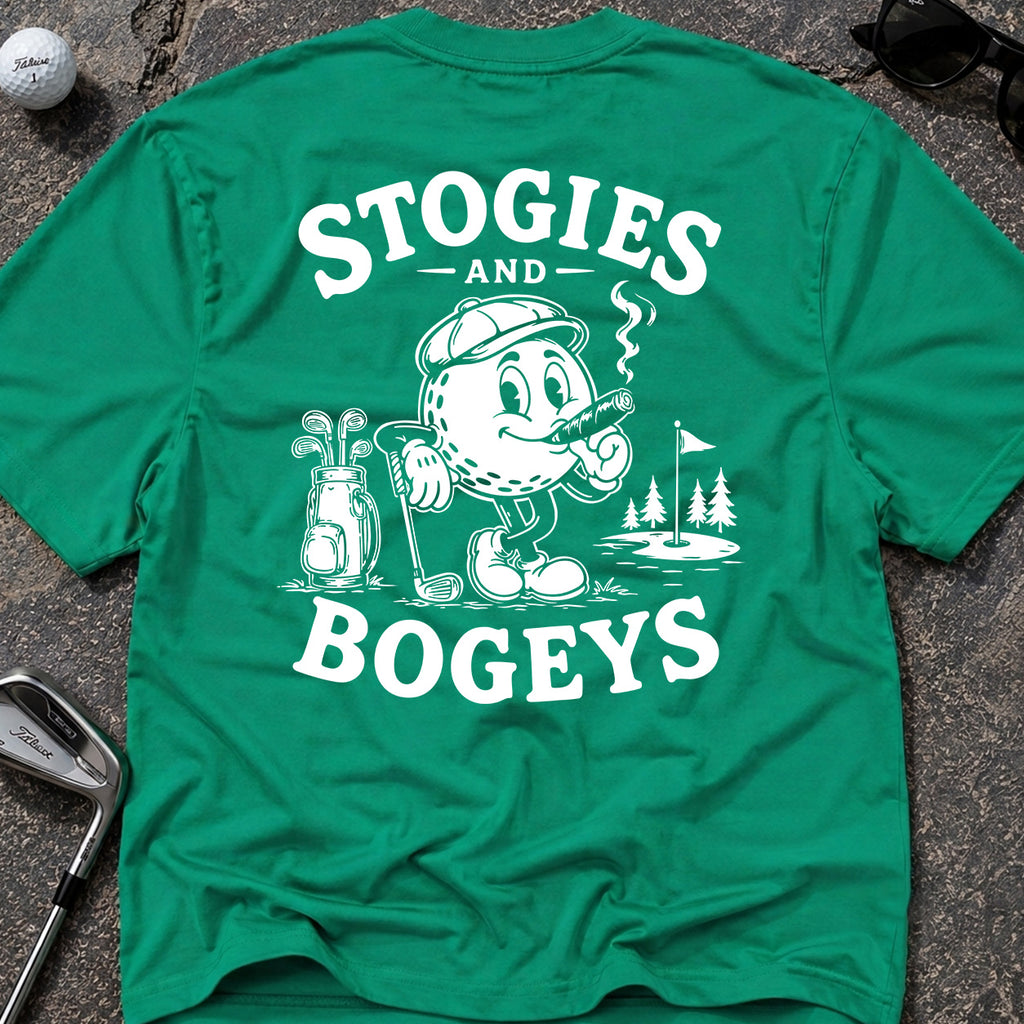 STOGIES AND BOGEYS Golf T-Shirt