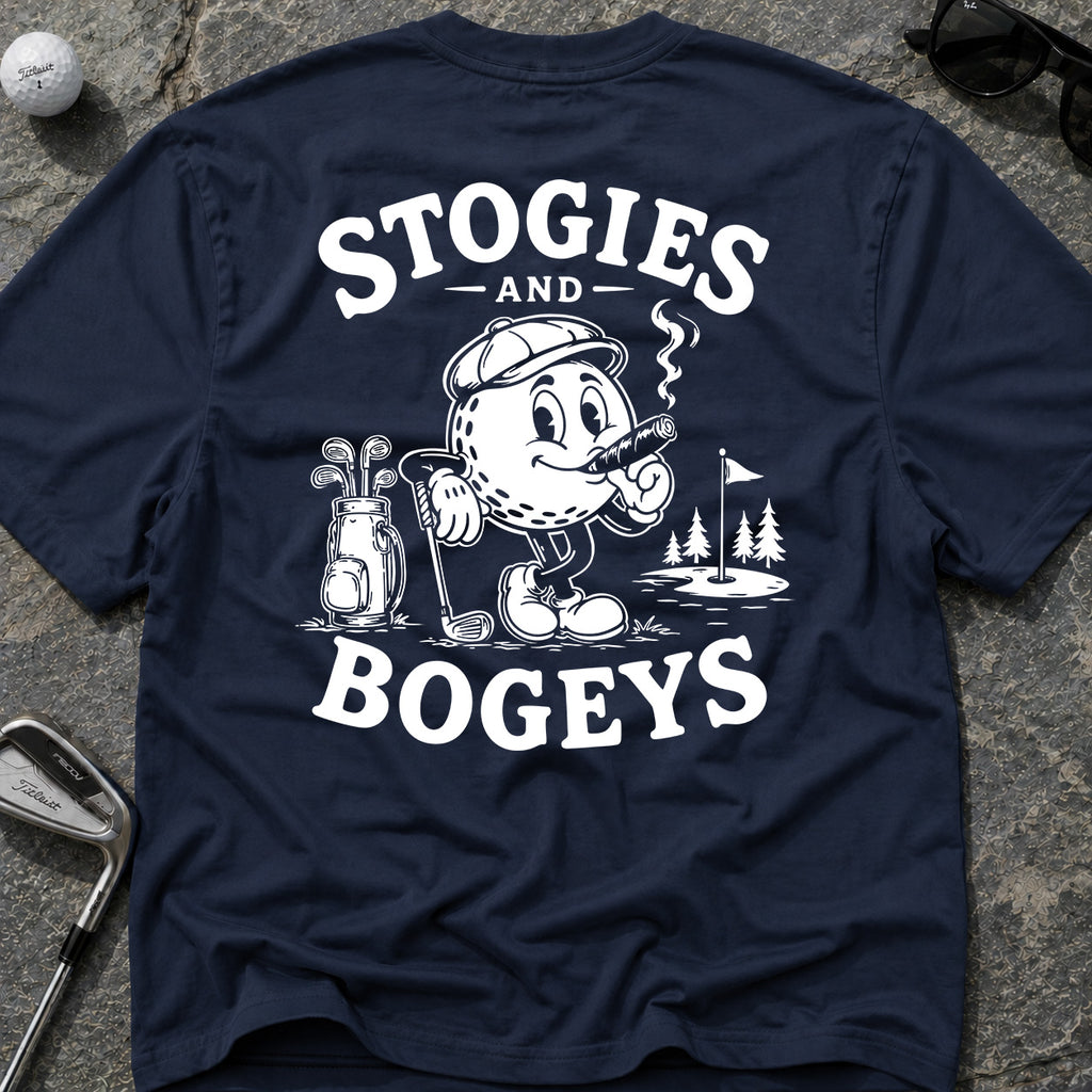 STOGIES AND BOGEYS Golf T-Shirt