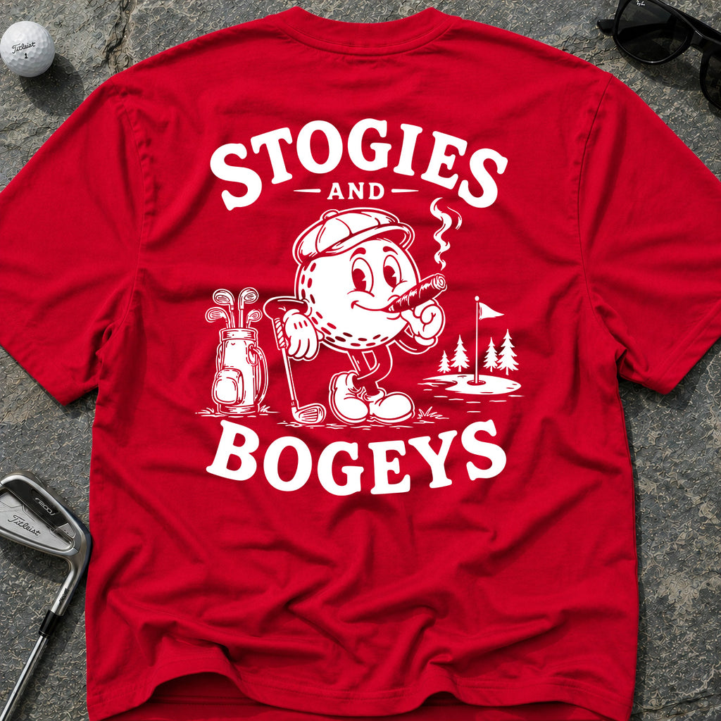 STOGIES AND BOGEYS Golf T-Shirt