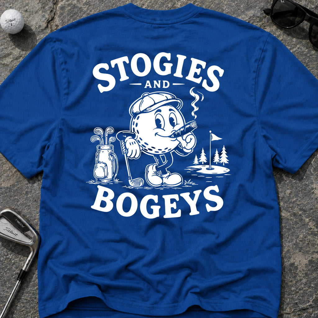 STOGIES AND BOGEYS Golf T-Shirt