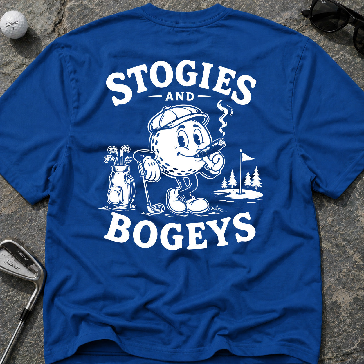 STOGIES AND BOGEYS Golf T-Shirt