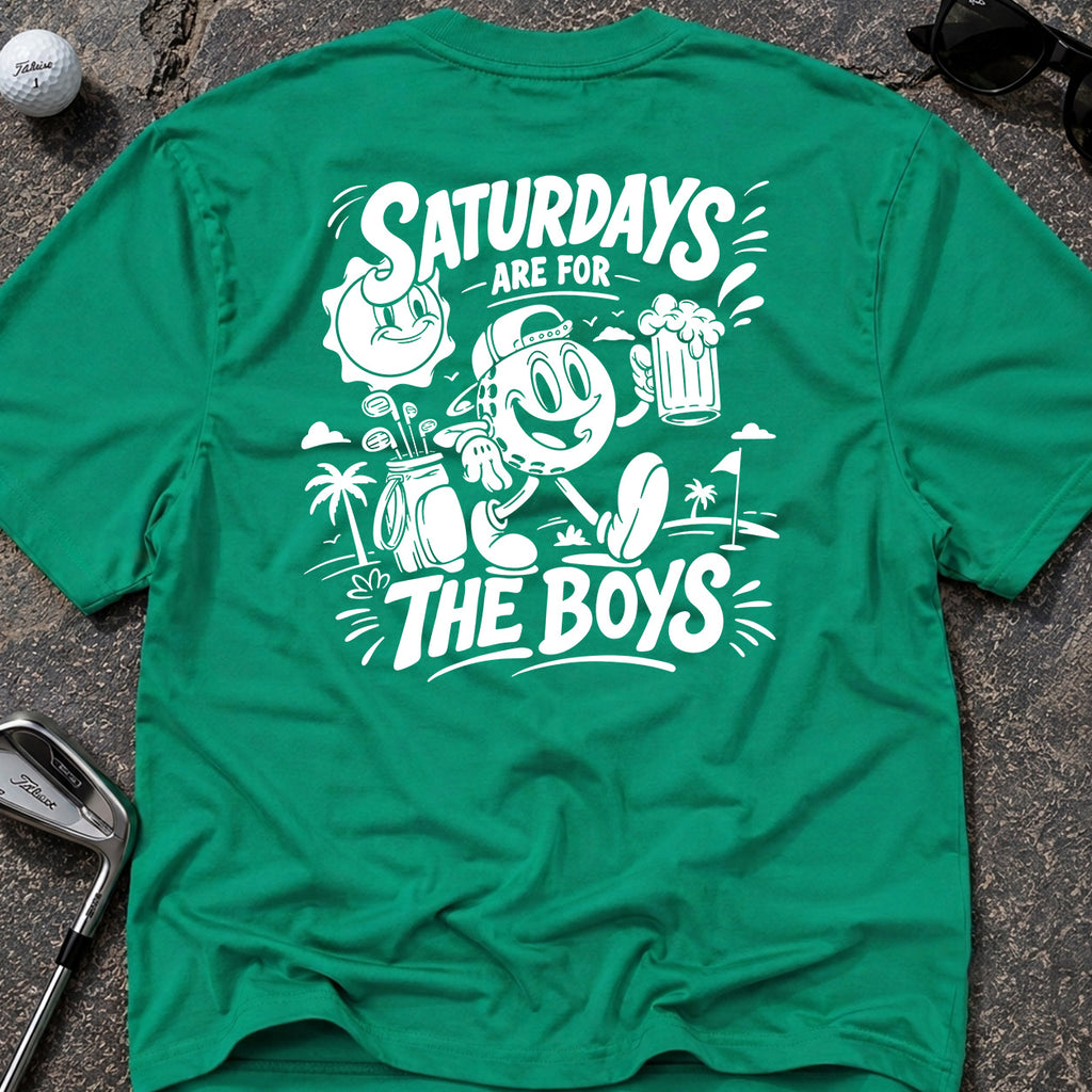 SATURDAY'S FOR THE BOYS Golf T-Shirt