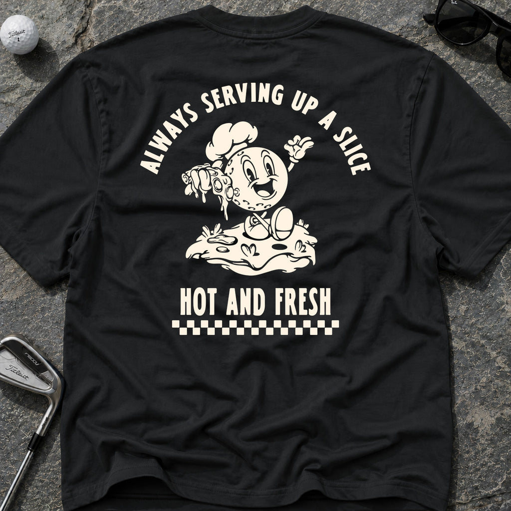 SERVING UP A SLICE Golf T-Shirt