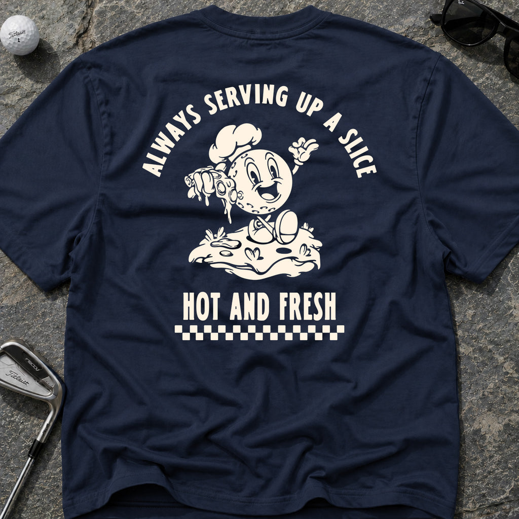 SERVING UP A SLICE Golf T-Shirt