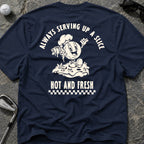 SERVING UP A SLICE Golf T-Shirt