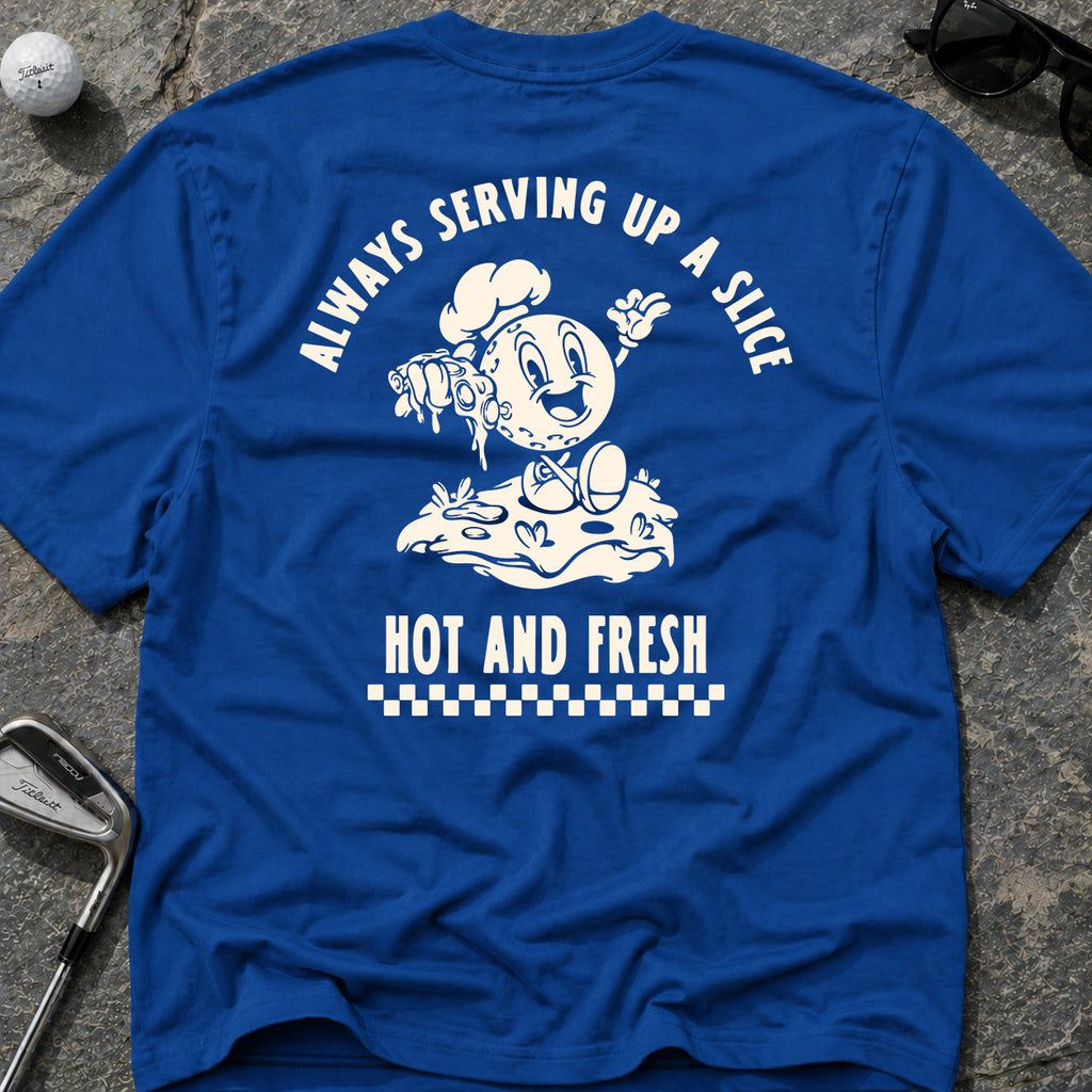 SERVING UP A SLICE Golf T-Shirt