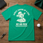 Pizza Slice Retro Golf Tee Shirt